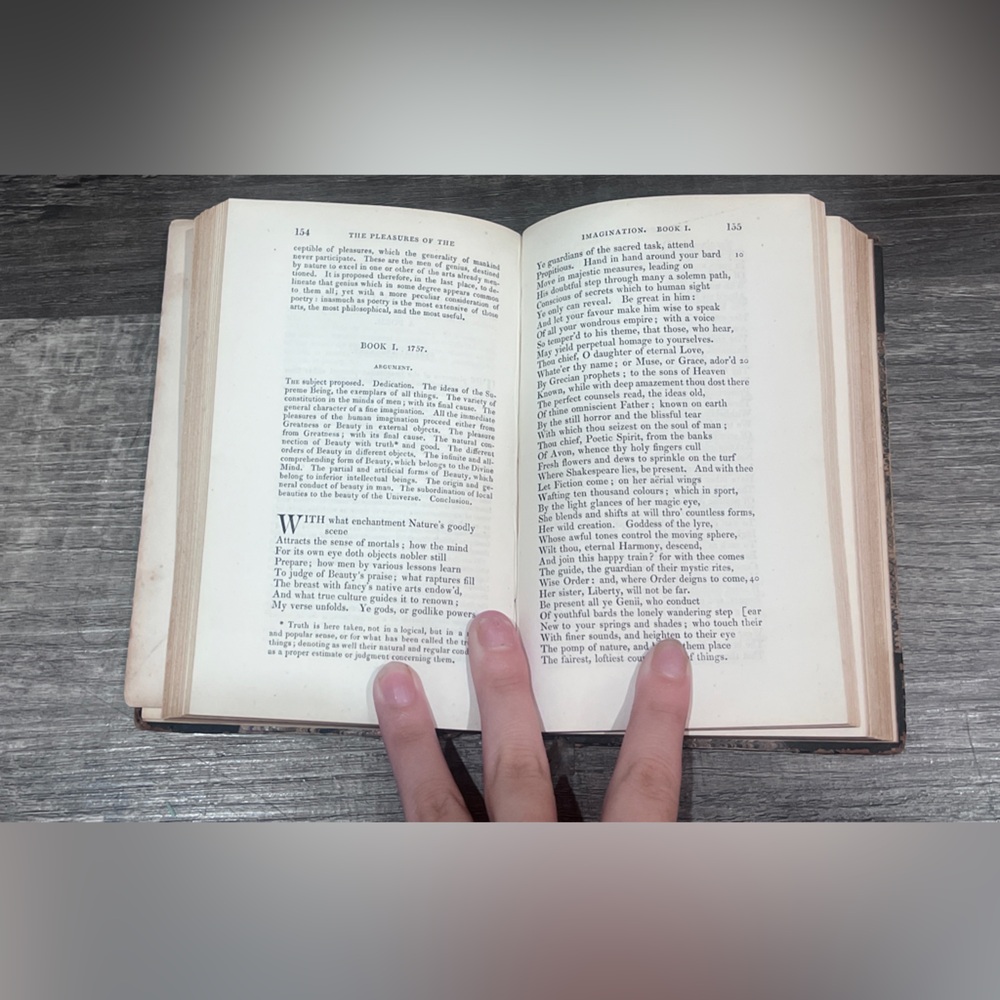 Vintage Poetical Works of Mark Akenside from 1845 - Picture 6 of 6